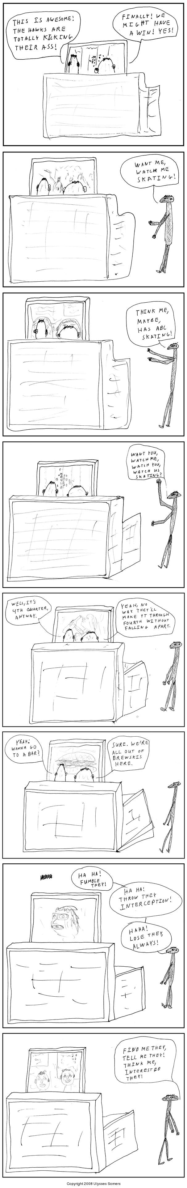 Hawks and Skating
